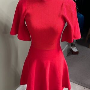 Ted Baker Vibrant Red Knit Dress